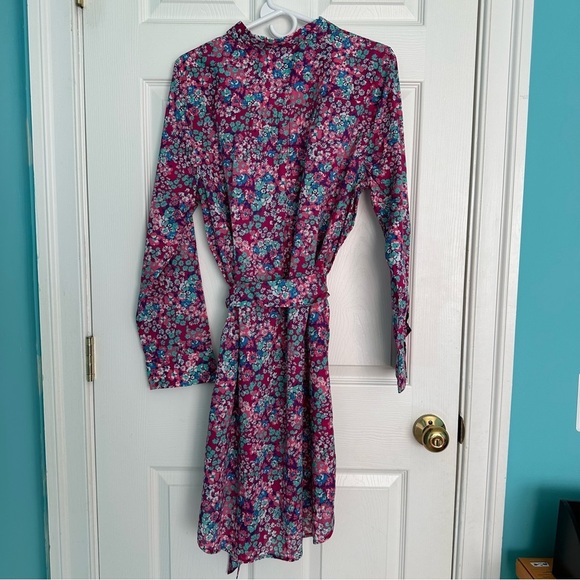 J.Crew Beach shirtdress size XL - Picture 3 of 13